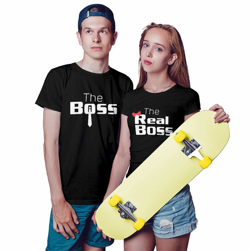 Boss and Real Boss Couple T-shirt - Right Marc