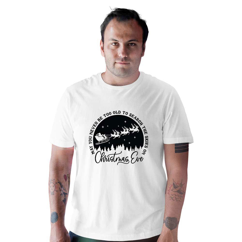 Christmas Eve Printed Unisex Graphics T-shirt for Men and Women - Right Marc