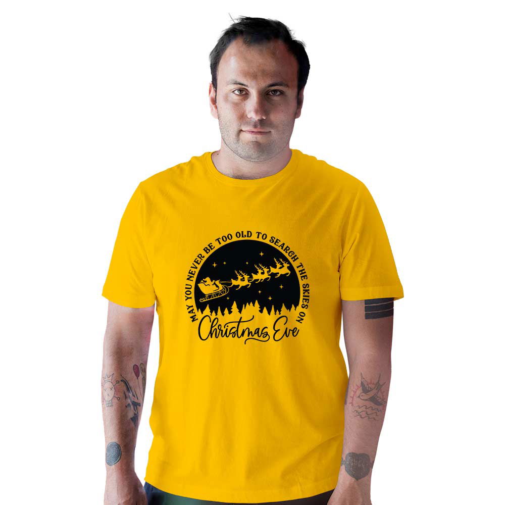 Christmas Eve Printed Unisex Graphics T-shirt for Men and Women - Right Marc