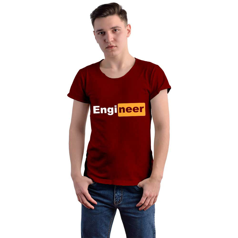 Engineer Printed Unisex Graphics T-shirt for Men and Women - Right Marc