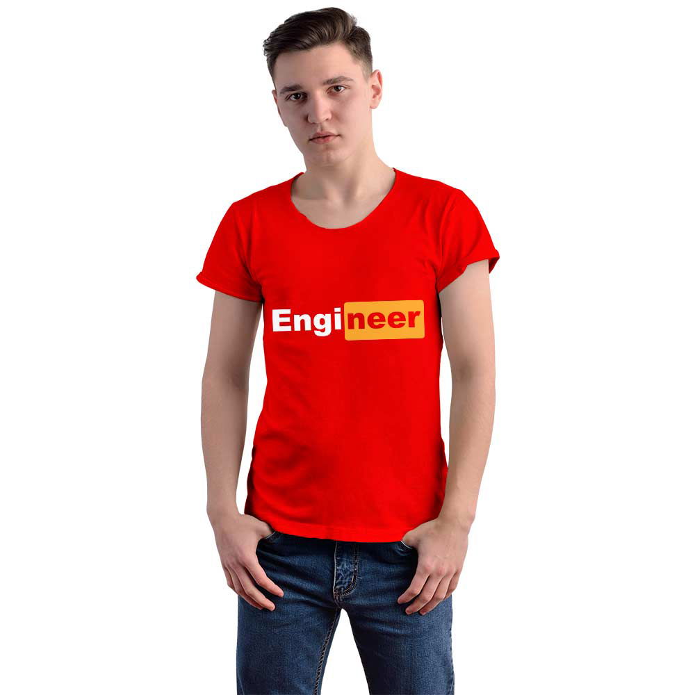 Engineer Printed Unisex Graphics T-shirt for Men and Women - Right Marc