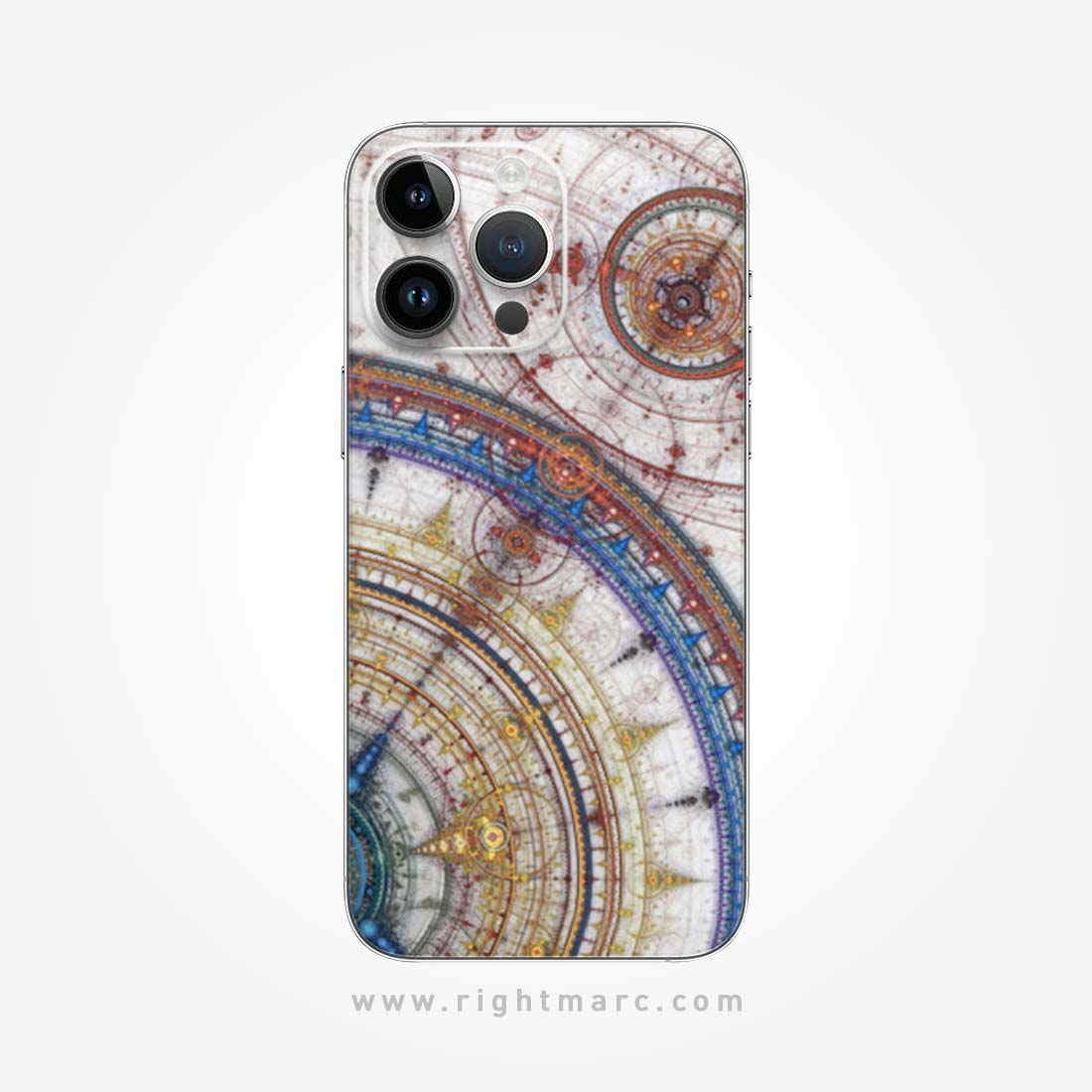 Geometric Art Mobile Skin Wrap - Right Marc