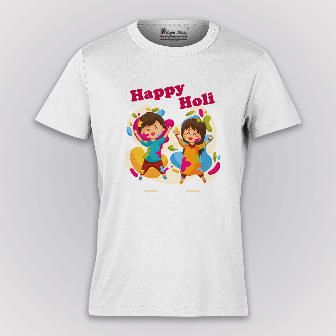 Holi Unisex T-Shirts for Kids & Adults - Right Marc