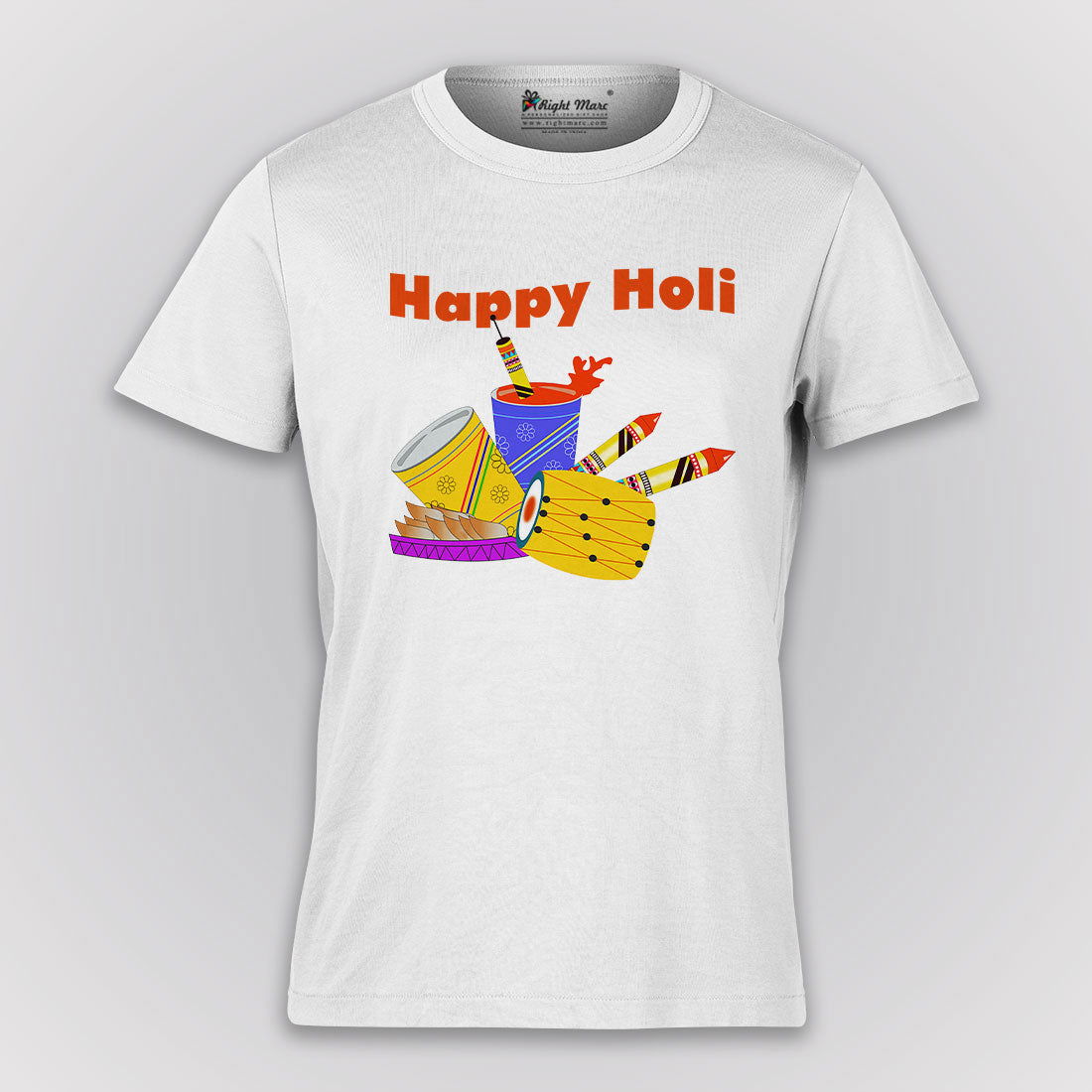 Holi Unisex T-Shirts for Kids & Adults - Right Marc