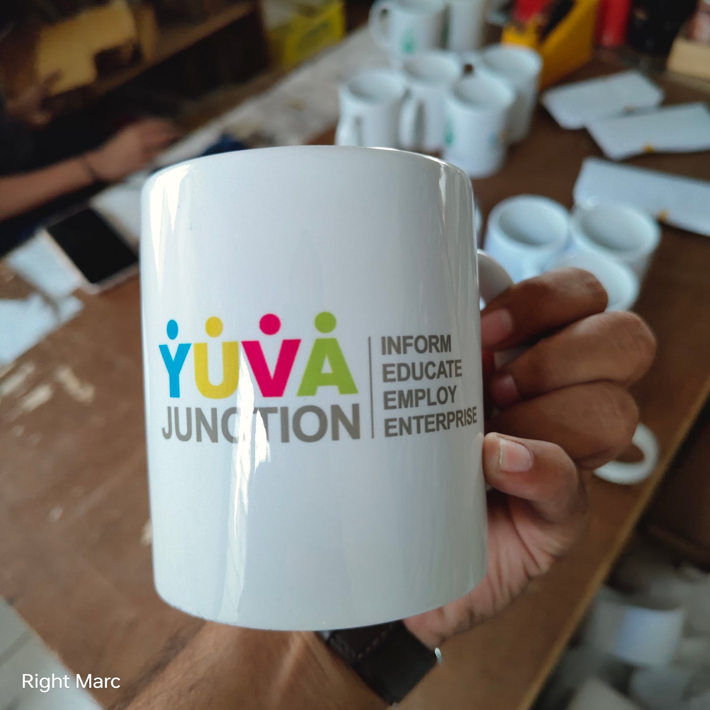 Custom Corporate Coffee Mug – Personalized Gift for Office, Events & Branding