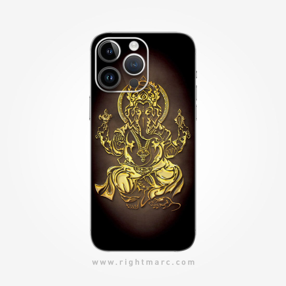 Lord Ganesh Mobile Skin Wrap - Right Marc