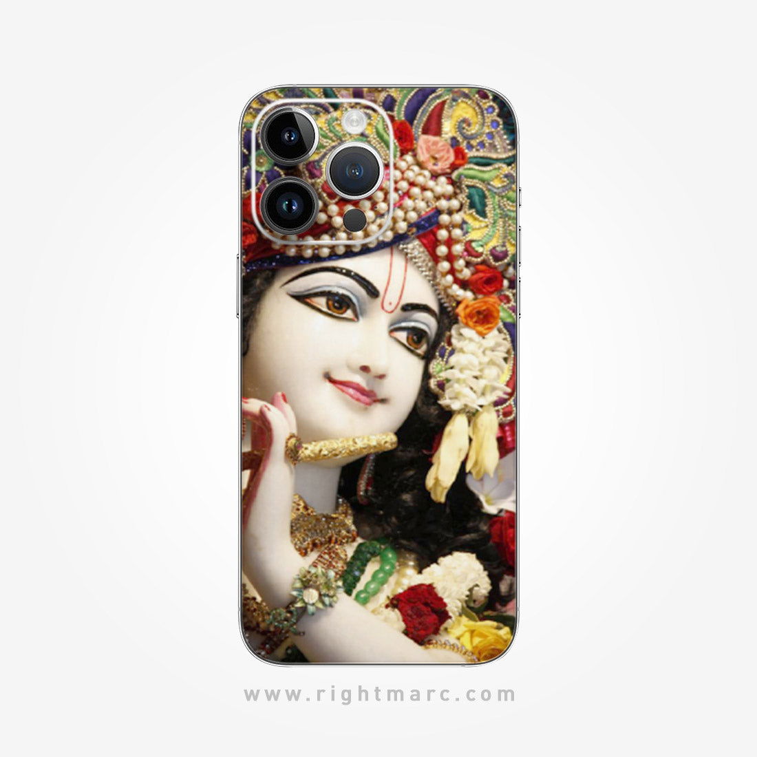 Lord Krishna Mobile Skin Wrap - Right Marc