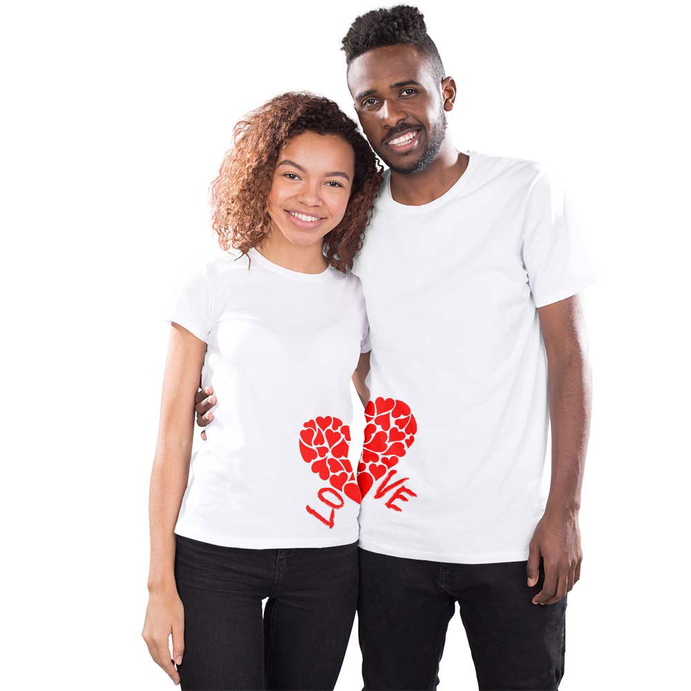 Love Couple T-shirt - Right Marc