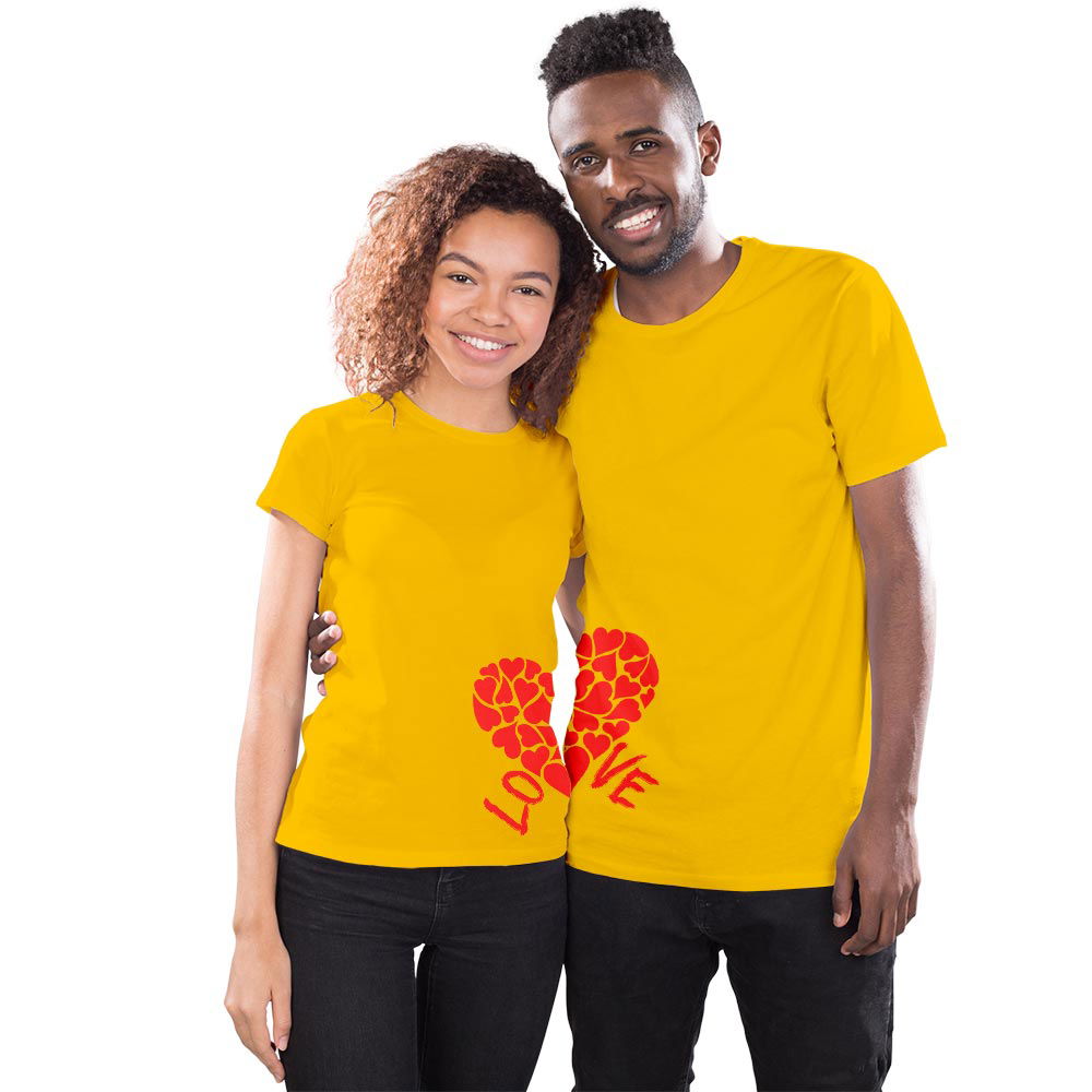 Love Couple T-shirt - Right Marc
