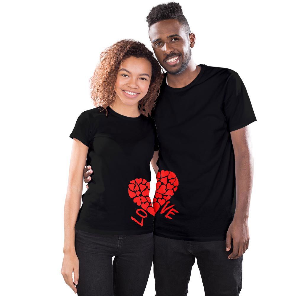 Love Couple T-shirt - Right Marc