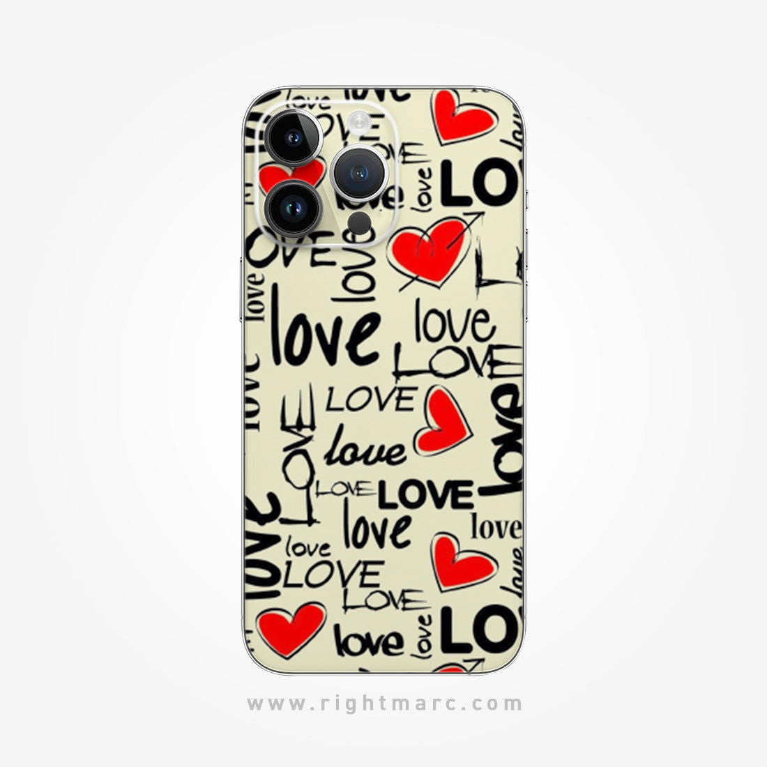 Love Mobile Skin Wrap - Right Marc
