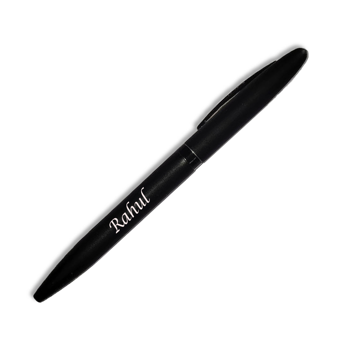 Personalized Kit Kat Black Metal Pen – Custom Name Engraving - MP08