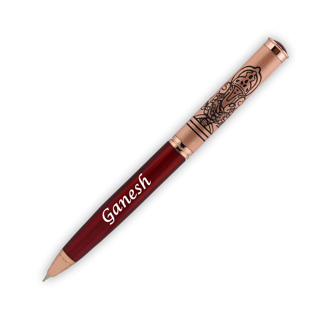 Personalized Ganesh Metal Pen – Custom Name Engraving - MP17