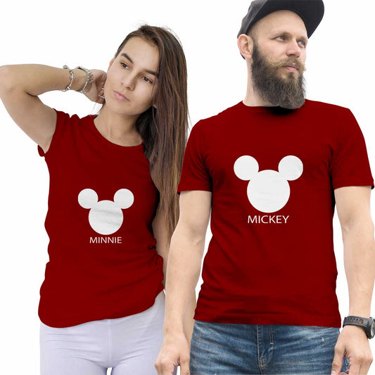 Micky and Minnie Couple T-shirt - Right Marc