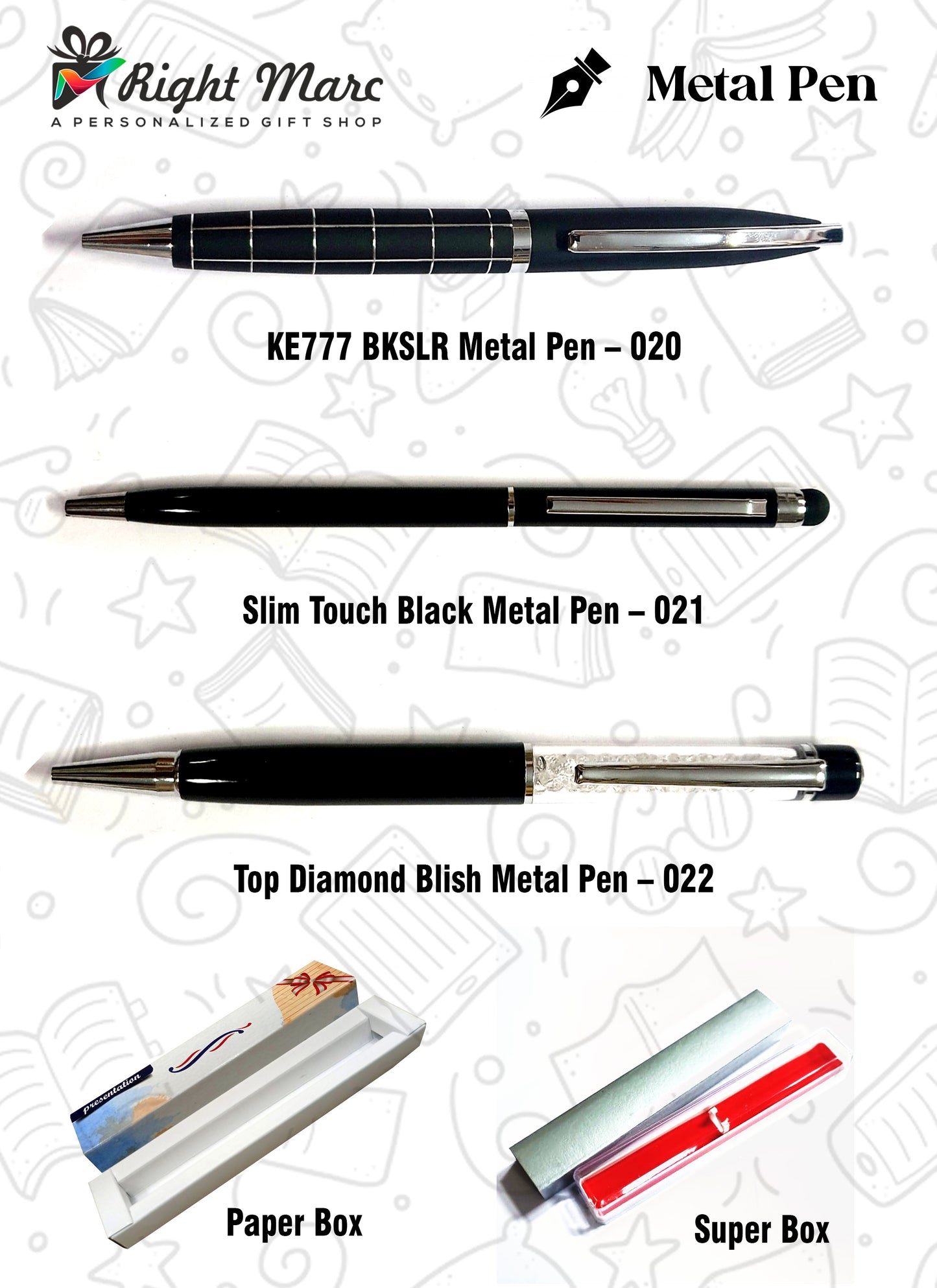 Custom Promotional Pen – Personalized Corporate Gift for Branding & Office Use