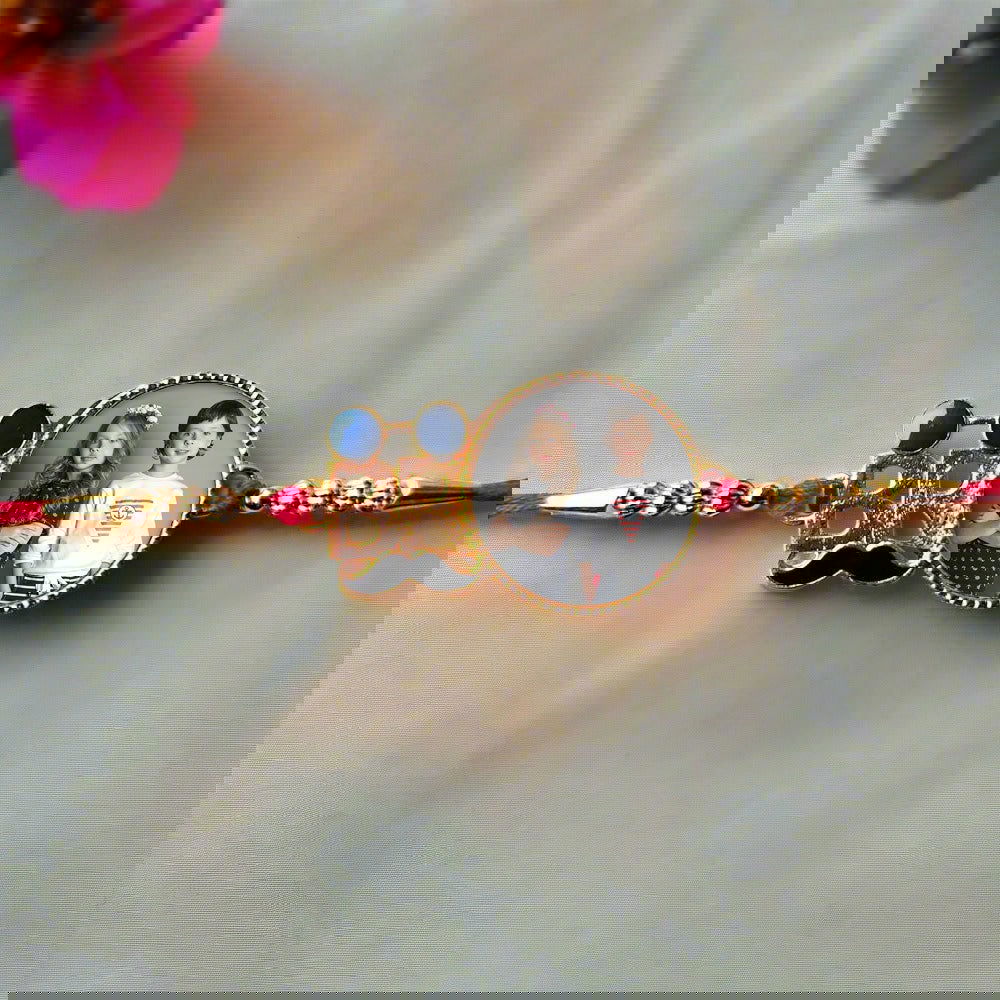 Personalized Photo Bro Rakhi - Right Marc