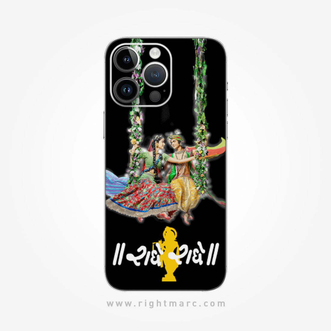 Radhe Radhe Mobile Skin Wrap - Right Marc