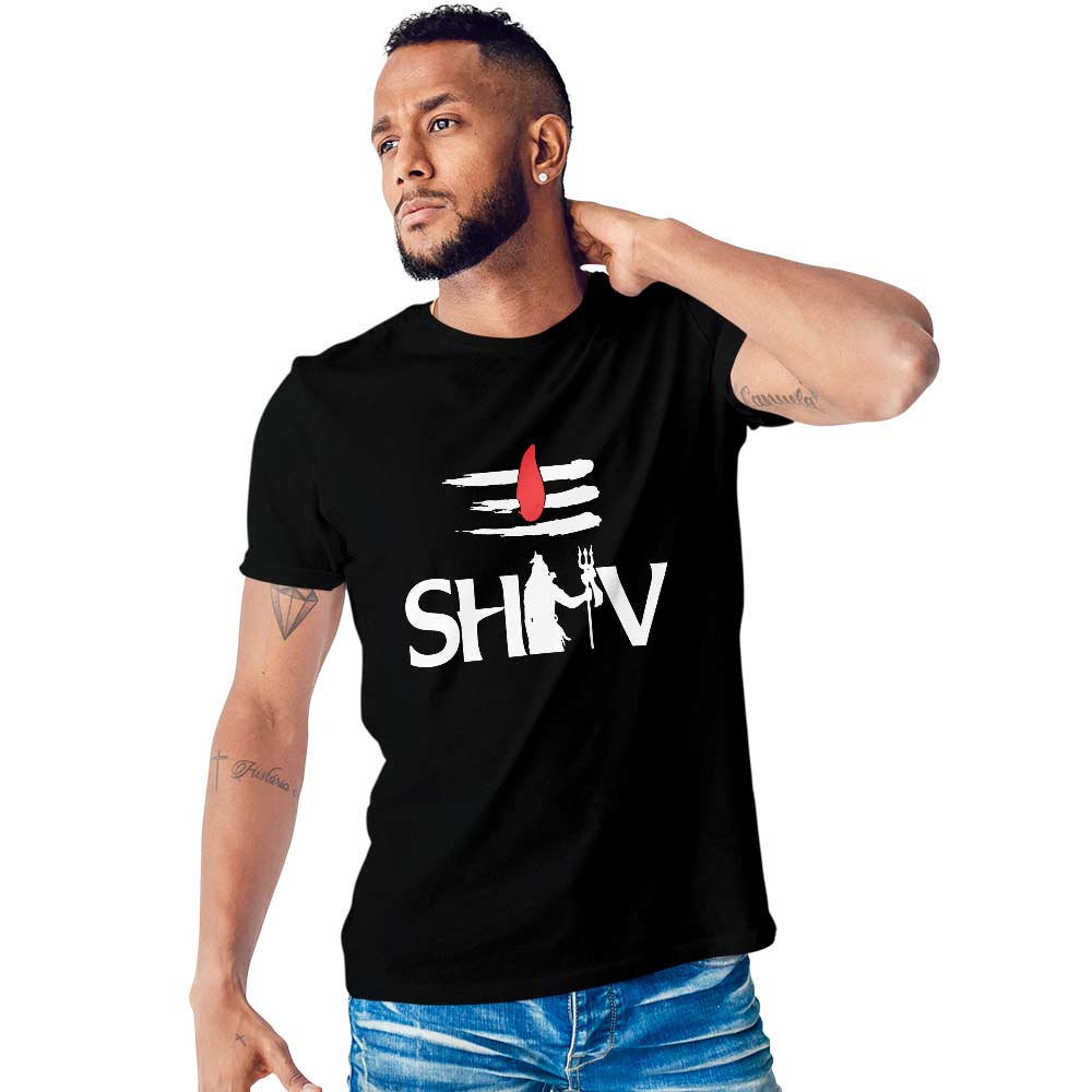 Shiv Printed Unisex Graphics T-shirt for Men and Women - Right Marc