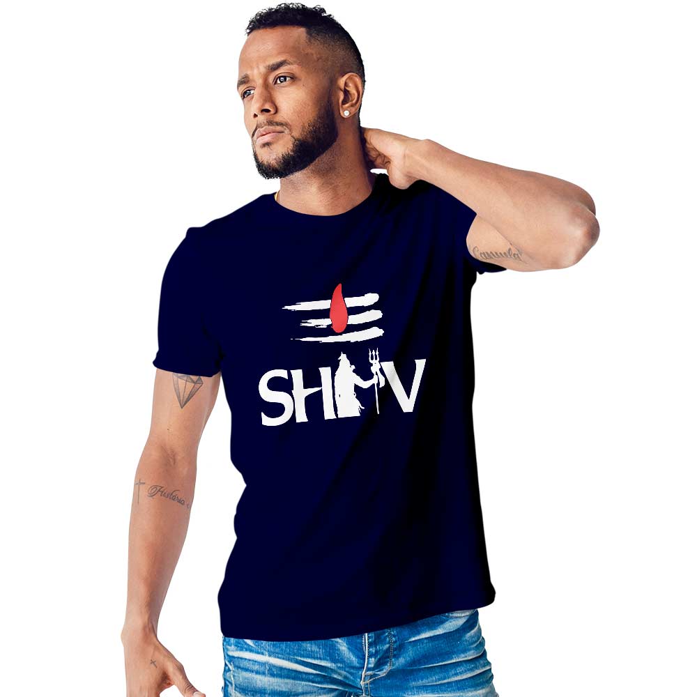 Shiv Printed Unisex Graphics T-shirt for Men and Women - Right Marc