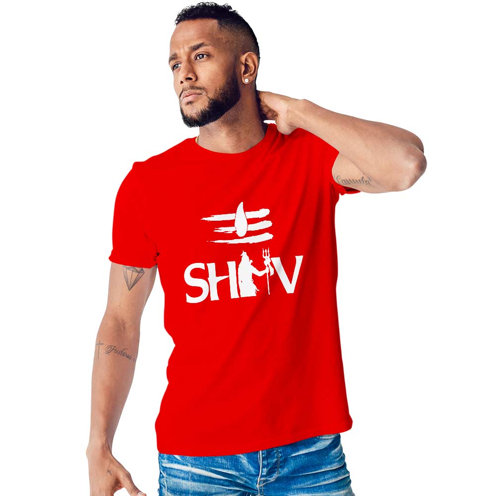 Shiv Printed Unisex Graphics T-shirt for Men and Women - Right Marc