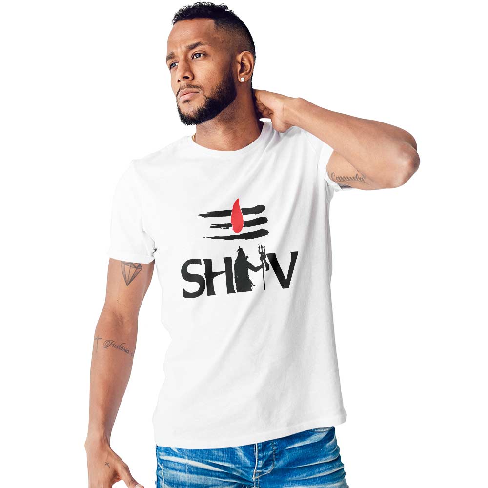 Shiv Printed Unisex Graphics T-shirt for Men and Women - Right Marc