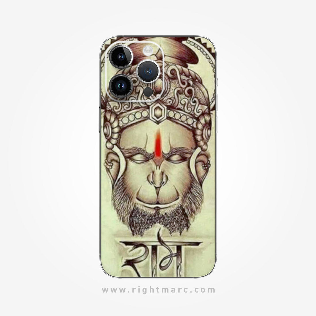 Shree Ram Mobile Skin Wrap - Right Marc