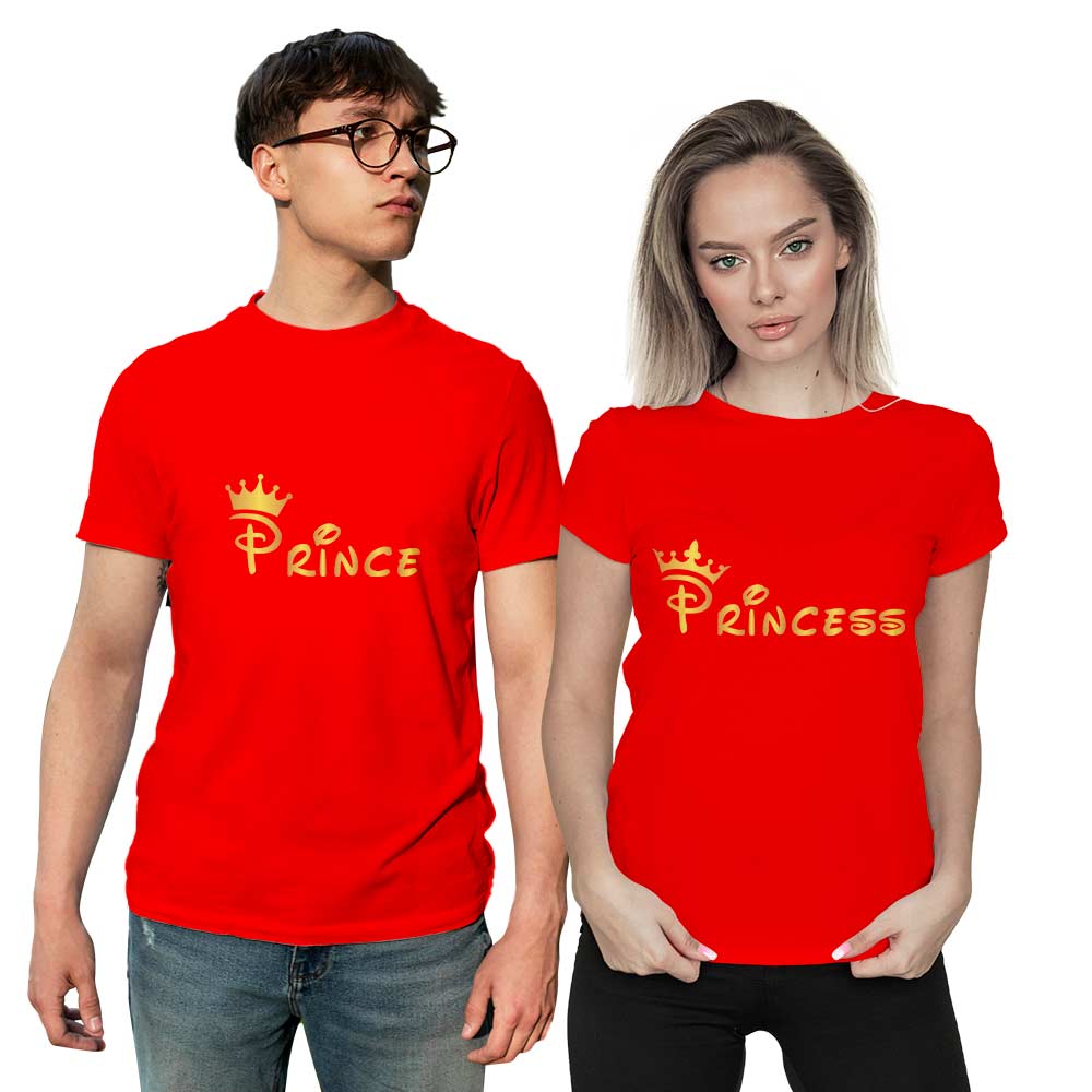 Prince and Princess Couple T-shirt - Right Marc