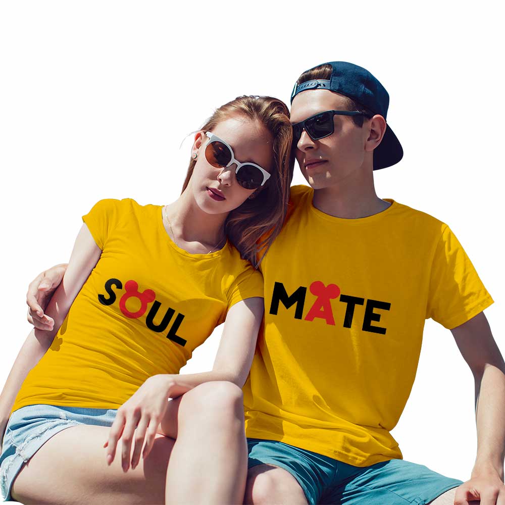 SoulMate Micky Minnie Couple T-shirt