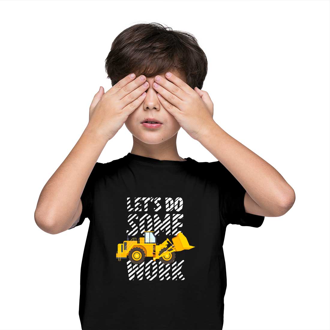 Let’s Do Some Work Kids T-Shirt - Soft Cotton, Fun & Motivating (D45)