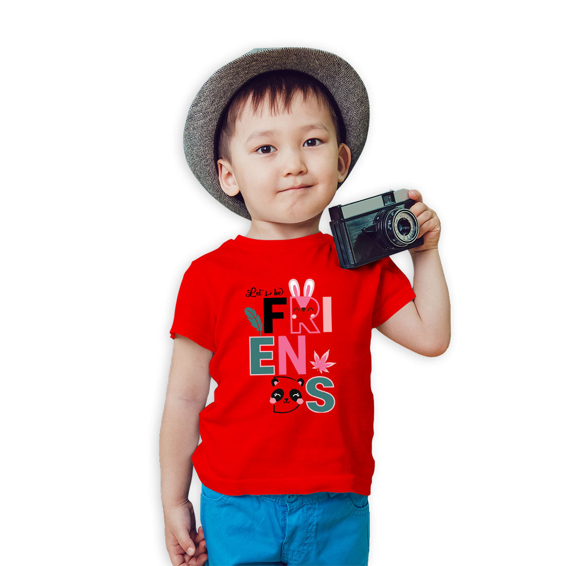 Best Friends Forever Kids T-Shirt - Super Combed Bio-Wash Cotton (D95)