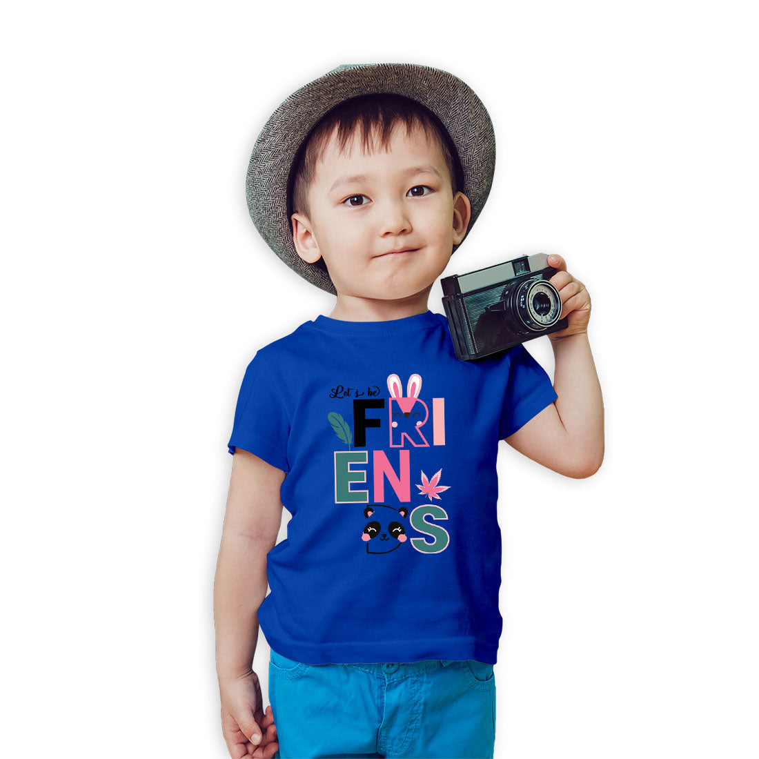 Best Friends Forever Kids T-Shirt - Super Combed Bio-Wash Cotton (D95)