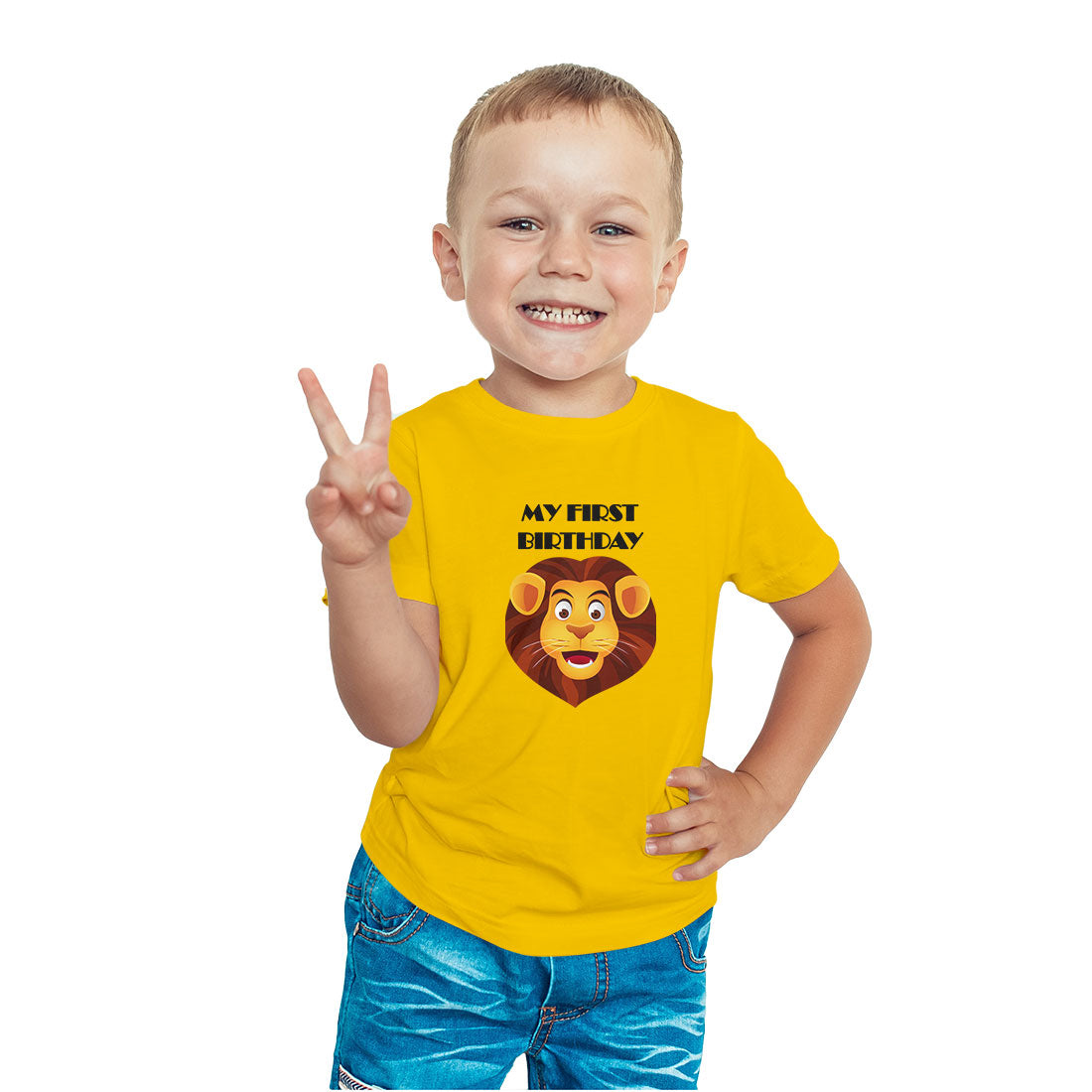 First Birthday Kids T-Shirt - Soft Cotton Comfort for Your Little Star (D27)