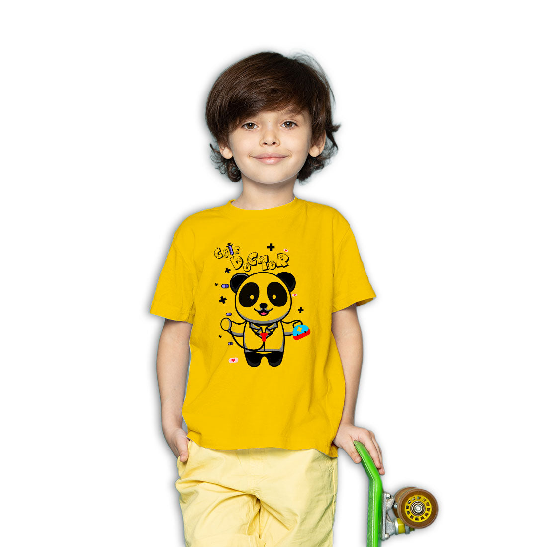 Cute Doctor Kids T-Shirt - Comfy, Cute & Bio-Washed! (D56)