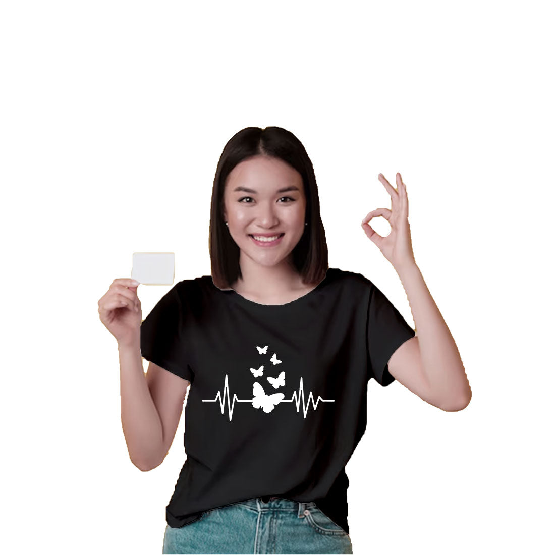 Butterfly Bliss Kids T-Shirt - Soft Cotton Comfort for Playful Days (D11)