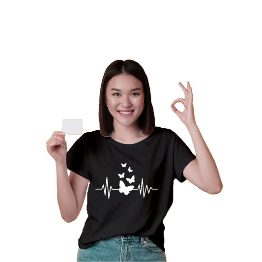 Butterfly Bliss Kids T-Shirt - Soft Cotton Comfort for Playful Days (D11)