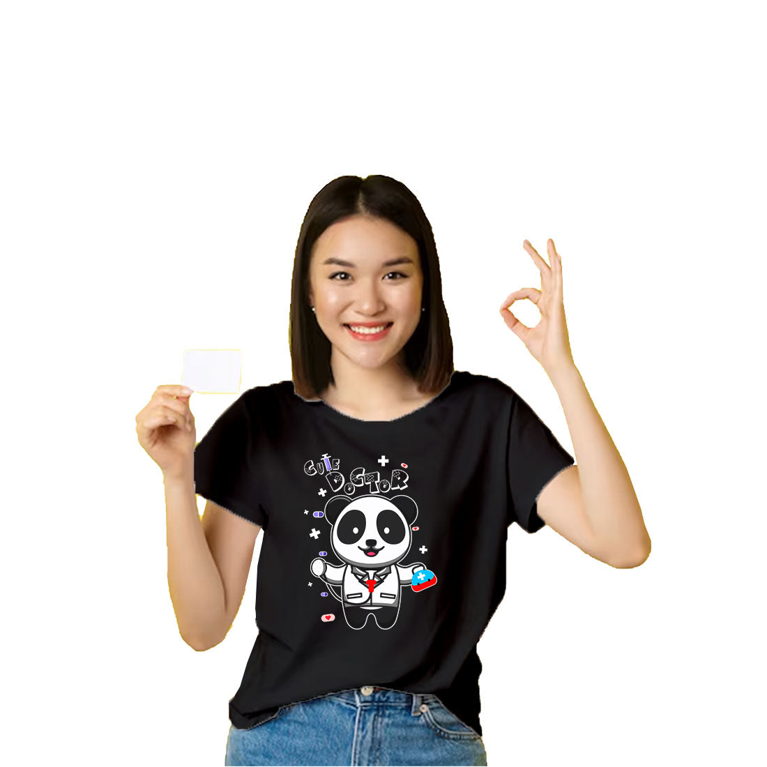 Cute Doctor Kids T-Shirt - Comfy, Cute & Bio-Washed! (D56)