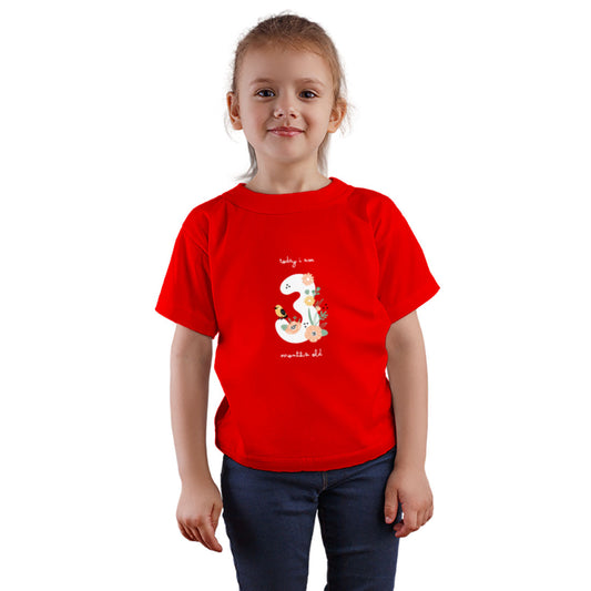 Three Months Old Baby T-Shirt - Soft Cotton for Little Joys (D69)