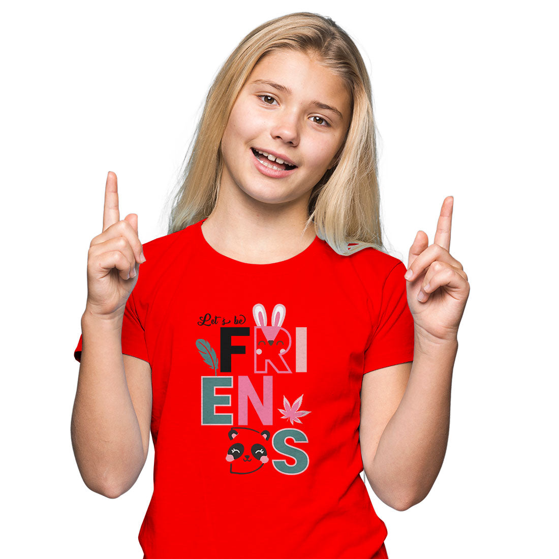 Best Friends Forever Kids T-Shirt - Super Combed Bio-Wash Cotton (D95)