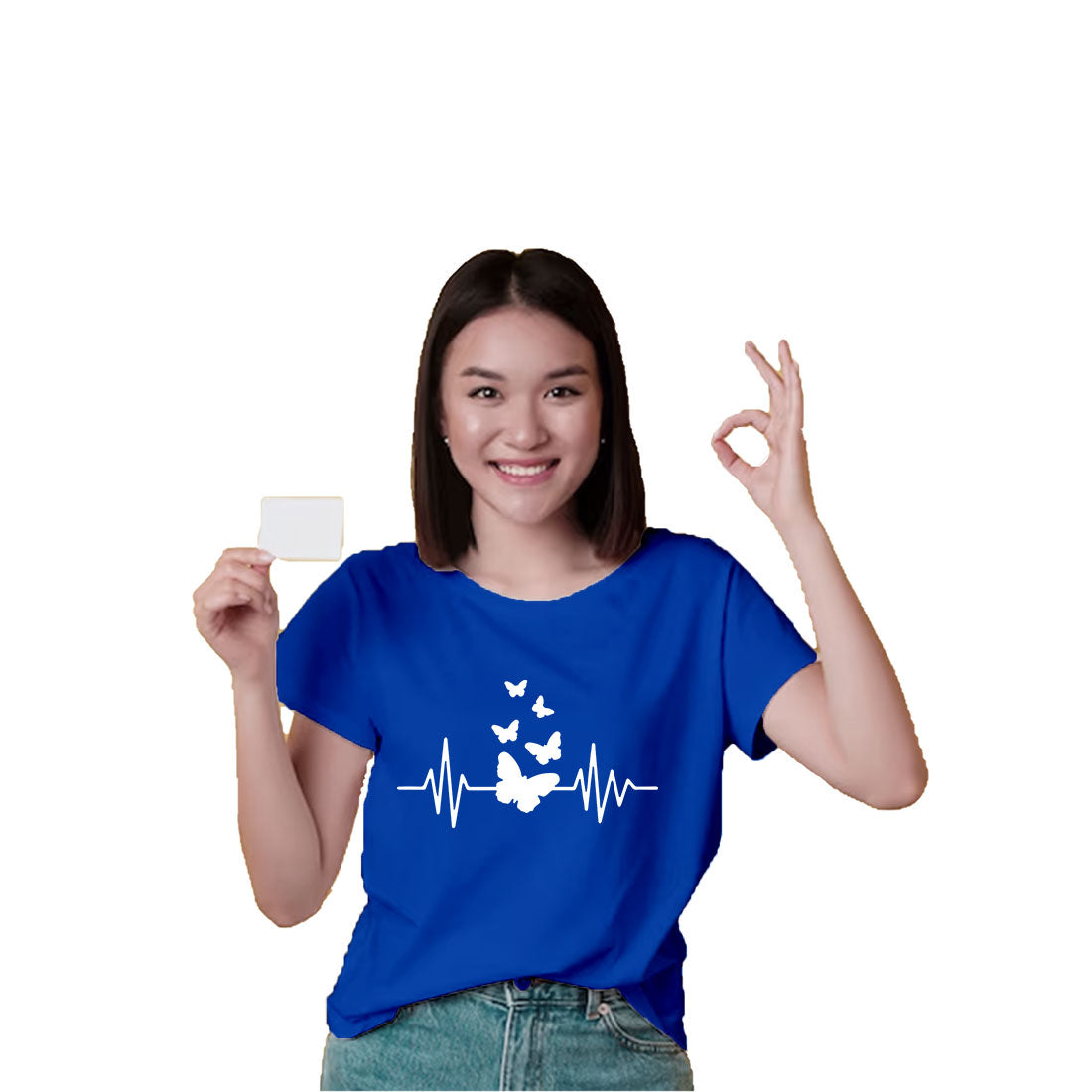 Butterfly Bliss Kids T-Shirt - Soft Cotton Comfort for Playful Days (D11)