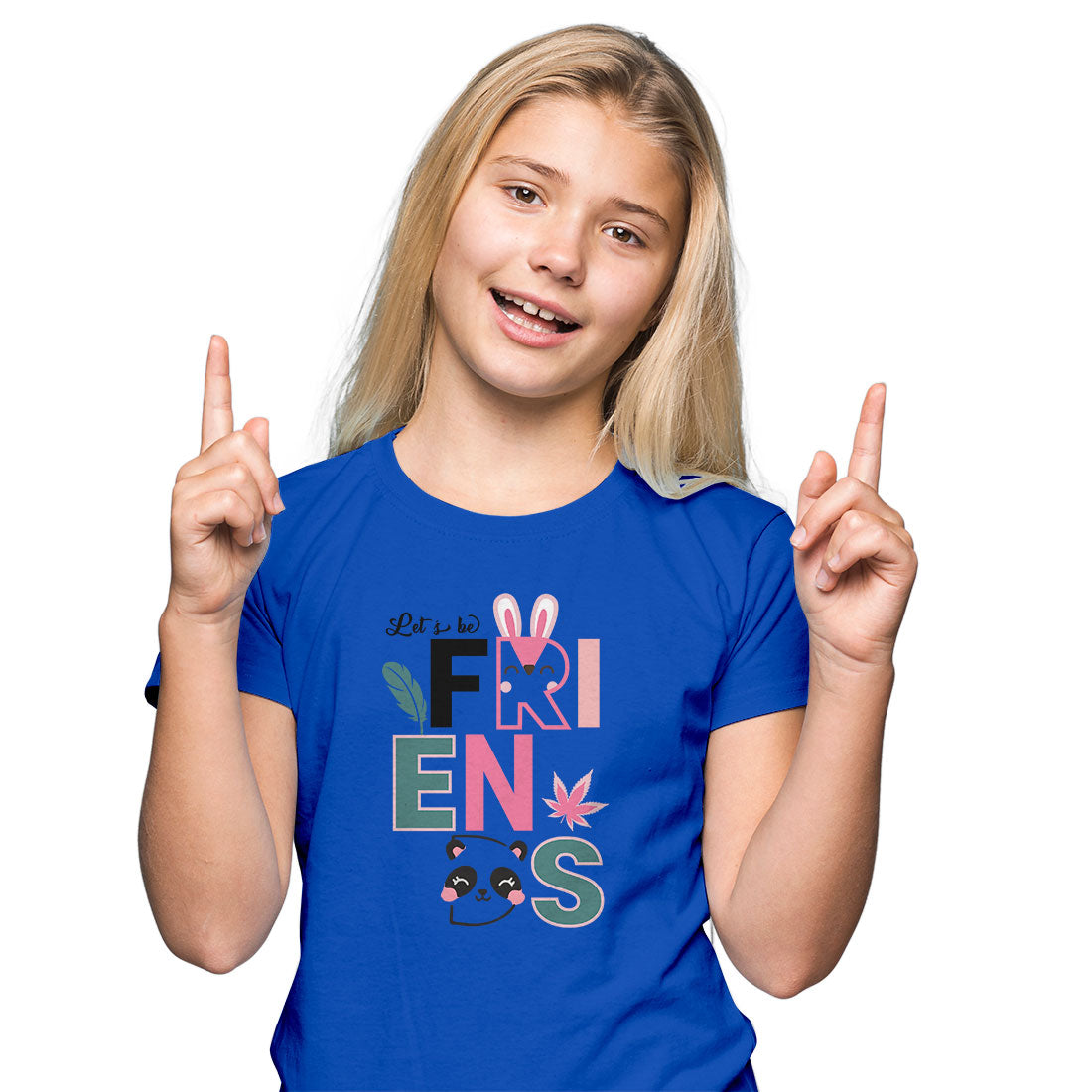 Best Friends Forever Kids T-Shirt - Super Combed Bio-Wash Cotton (D95)