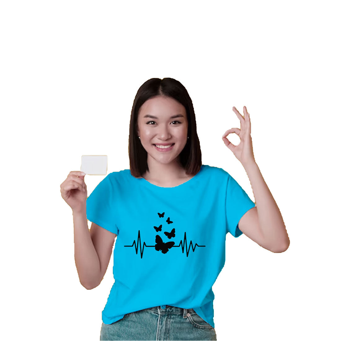 Butterfly Bliss Kids T-Shirt - Soft Cotton Comfort for Playful Days (D11)