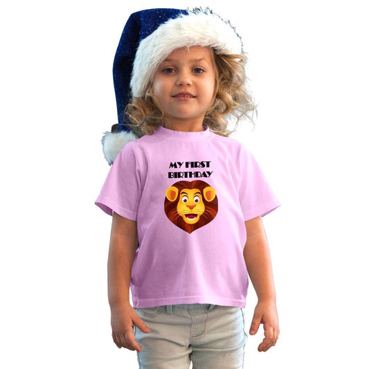 First Birthday Kids T-Shirt - Soft Cotton Comfort for Your Little Star (D27)