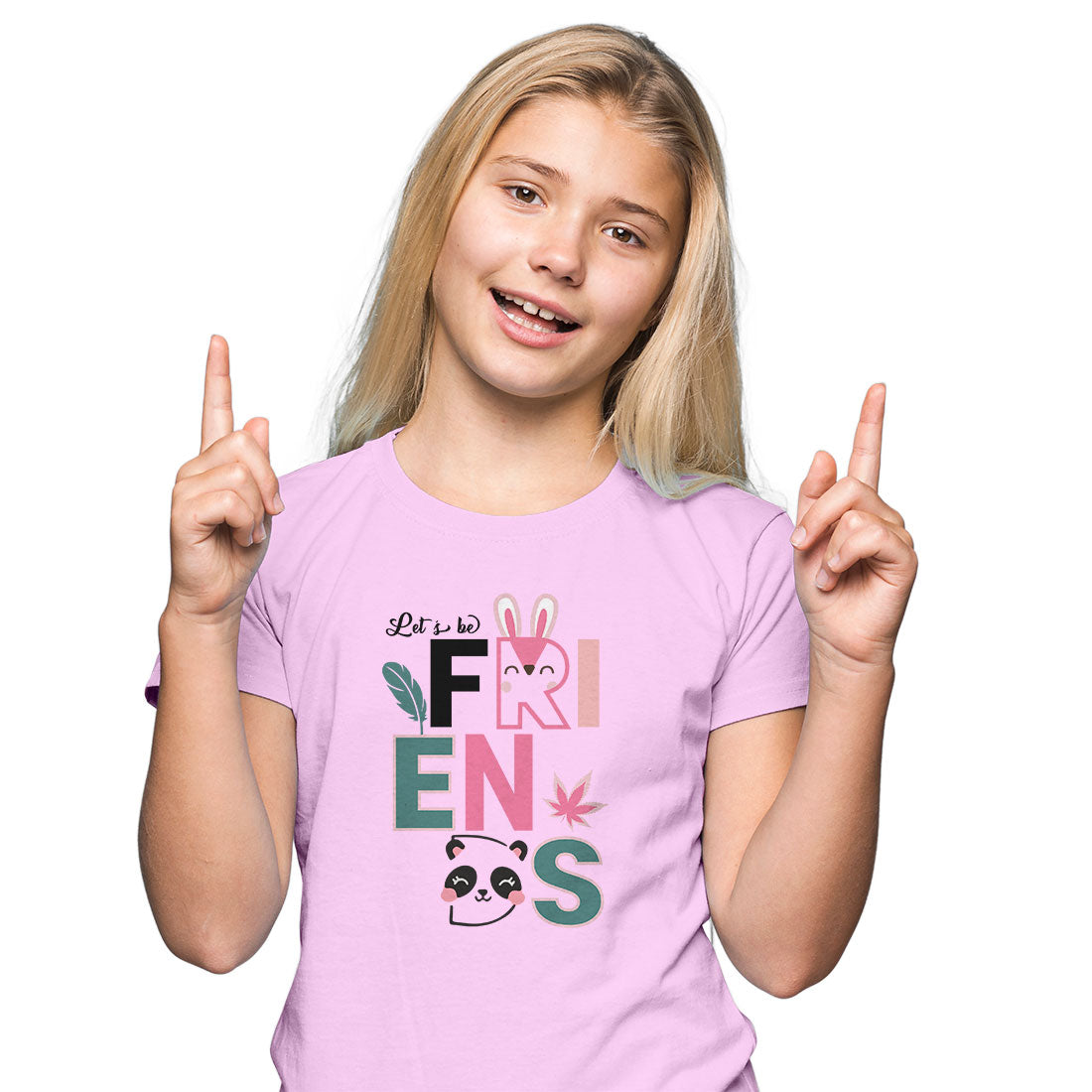 Best Friends Forever Kids T-Shirt - Super Combed Bio-Wash Cotton (D95)