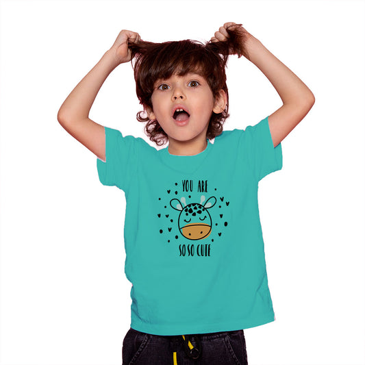 So So So Cute Kids T-Shirt - Soft Cotton for Adorable Moments (D109)