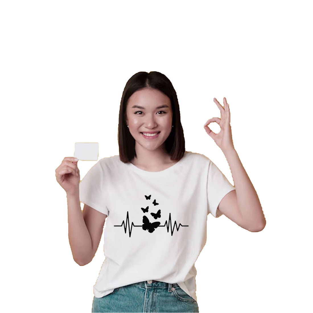 Butterfly Bliss Kids T-Shirt - Soft Cotton Comfort for Playful Days (D11)