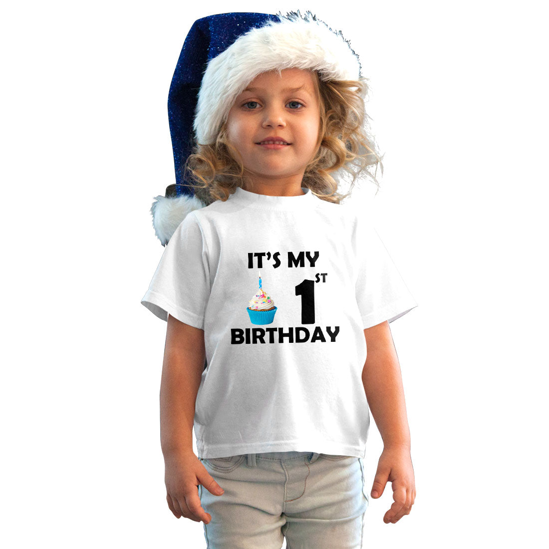First Birthday Kids T-Shirt - Soft Cotton, Cute & Comfy (D25)