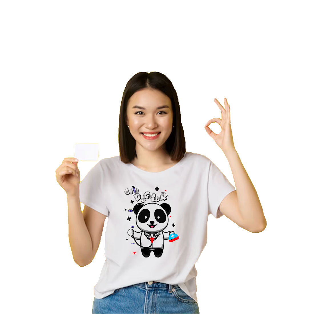 Cute Doctor Kids T-Shirt - Comfy, Cute & Bio-Washed! (D56)