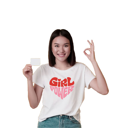 Girl Power Kids T-Shirt - Soft, Stylish & Empowering! (D96)