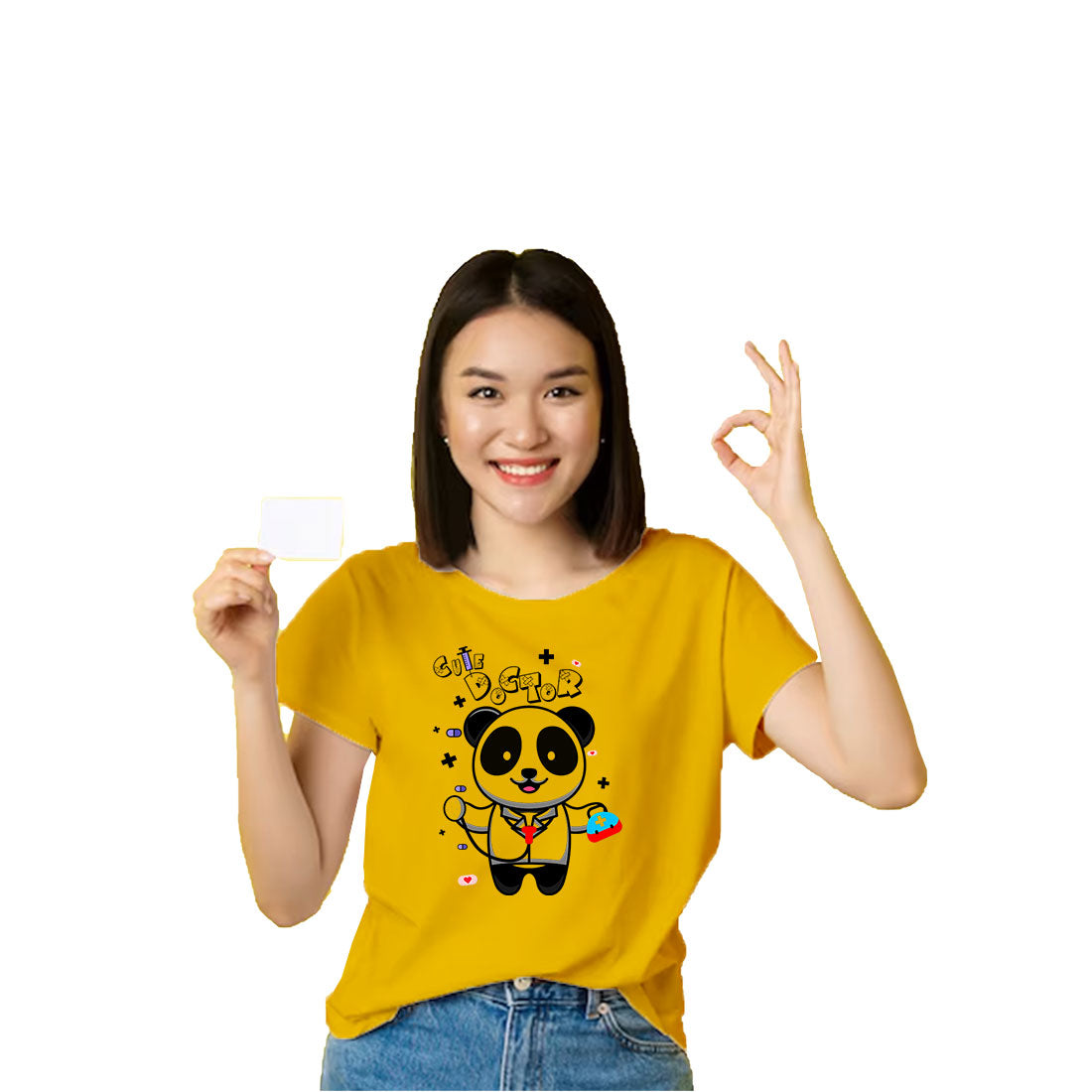 Cute Doctor Kids T-Shirt - Comfy, Cute & Bio-Washed! (D56)