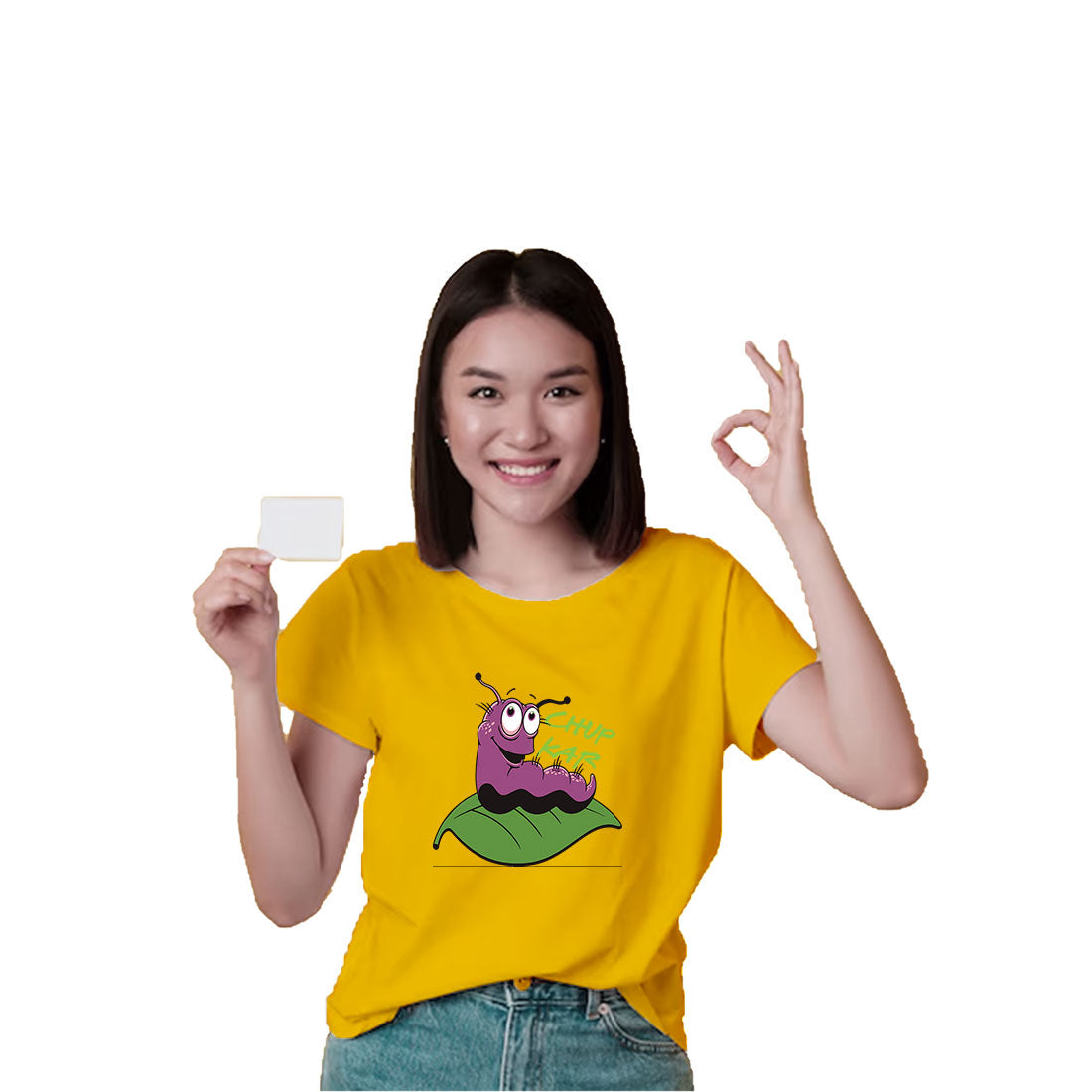 Chup Kar Printed Kids T-Shirt - Super Combed Bio-Wash Cotton (D77)